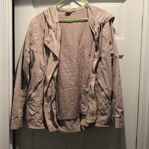 American Eagle dusty rose color anorak jacket